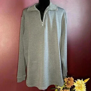 Haggar In Motion 1/4 Zip Pullover